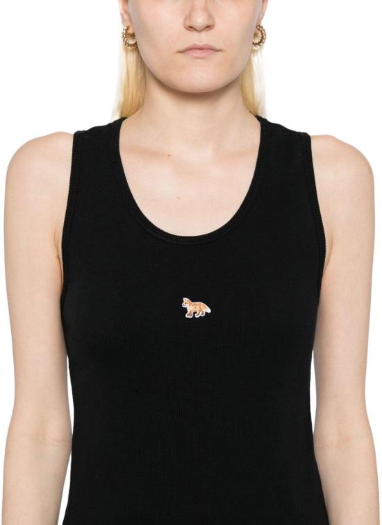 26SS 메종키츠네 베이비 폭스 탱크탑 PW00623KA0033P199 BLACK - MAISON KITSUNE
