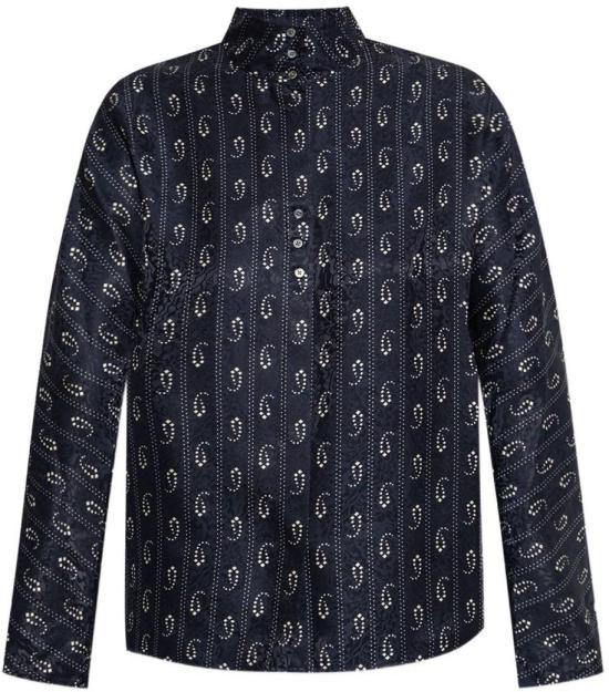 25FW 토리버치 블라우스 176382476 NAVY
