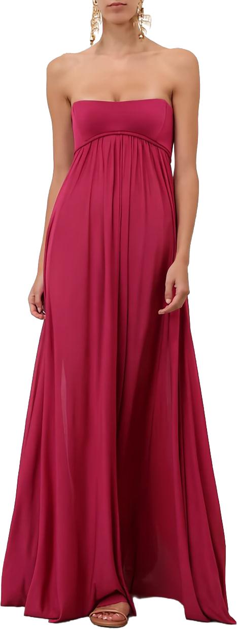 26SS 짐머만 롱 원피스 8475DS261FUS PINK - ZIMMERMANN