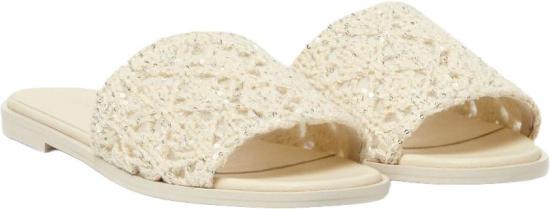 26SS 파비아나 필리피 뮬/슬리퍼 ASD276A901M060VR1 WHITE - FABIANA FILIPPI