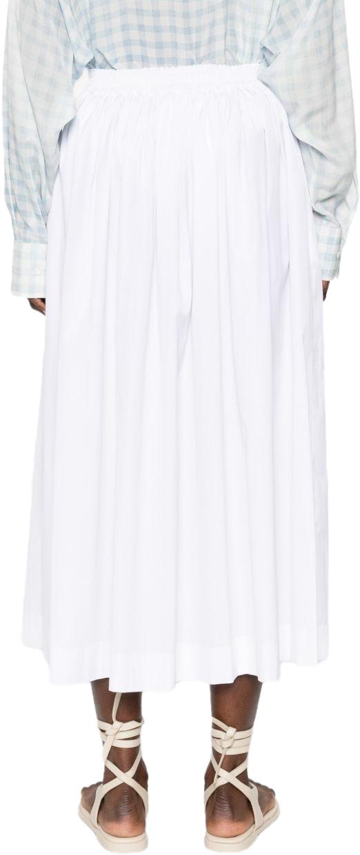 26SS 에르마노 설비노 미디 스커트 D482O305BQP10601 WHITE - ERMANNO SCERVINO