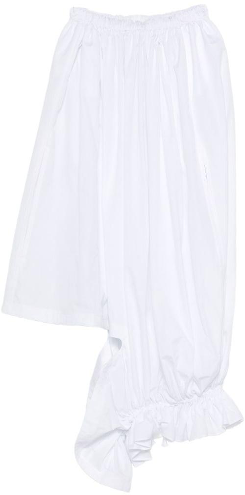26SS 꼼데가르송 롱 스커트 GQB0150511 WHITE