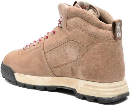 25FW 오트리 말라 부츠 가죽 스웨이드 HBMMEU02 BROWN - AUTRY