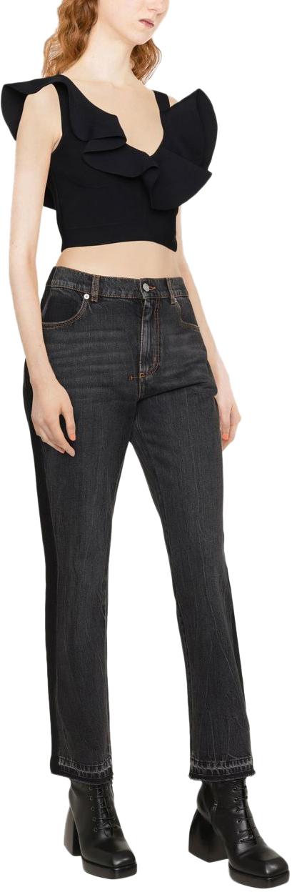  알렉산더 맥퀸 데님 팬츠 708791QMAB21131 BLACK - ALEXANDER MCQUEEN