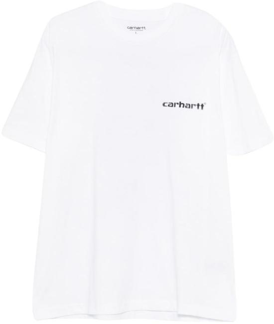 26SS 칼하트 숏슬리브 캡스 티셔츠 I03601202XX WHITE