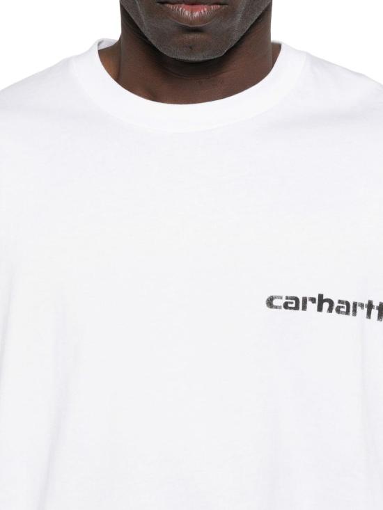 26SS 칼하트 숏슬리브 캡스 티셔츠 I03601202XX WHITE - CARHARTT