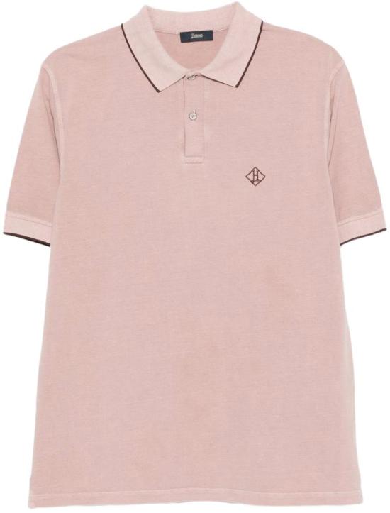 26SS 에르노 로고 폴로 티셔츠 JPL00134U540064039 PINK