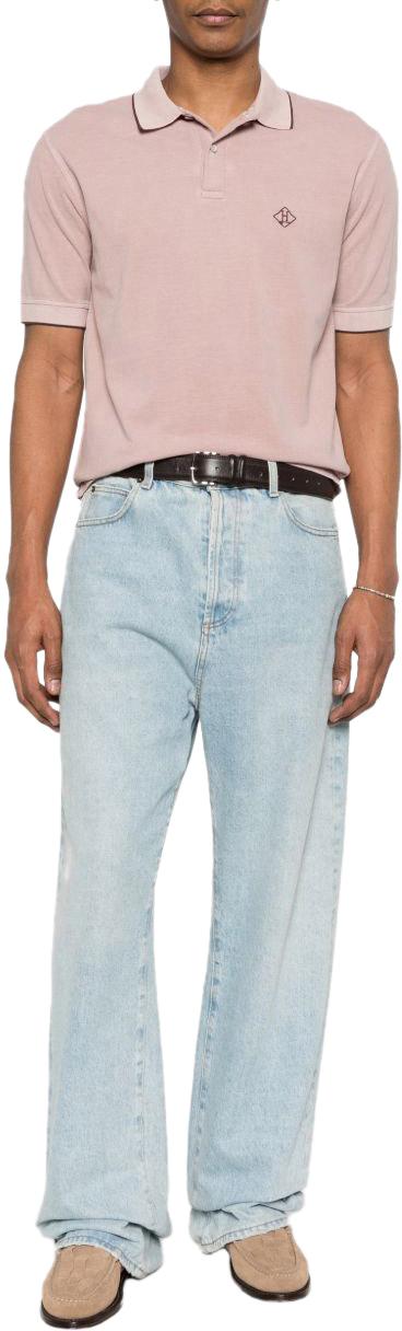 26SS 에르노 로고 폴로 티셔츠 JPL00134U540064039 PINK - HERNO