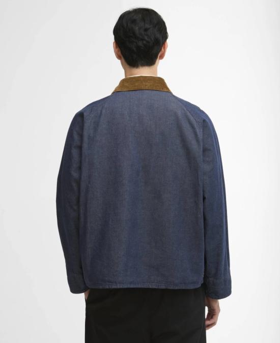 26SS 바버 데님 자켓 MCA1105IN71 Blue - BARBOUR