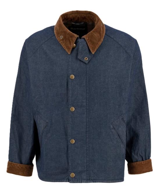 26SS 바버 데님 자켓 MCA1105IN71 Blue