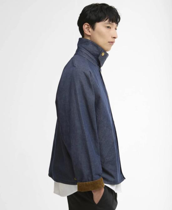 26SS 바버 데님 자켓 MCA1105IN71 Blue - BARBOUR