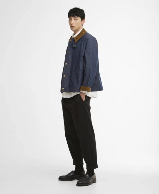 26SS 바버 데님 자켓 MCA1105IN71 Blue - BARBOUR