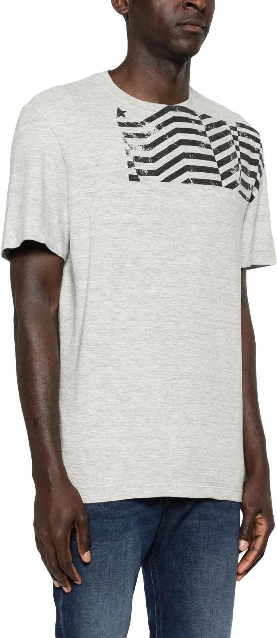 26SS 골든구스 반팔 티셔츠 8058807134925 LICHTGREY - GOLDEN GOOSE