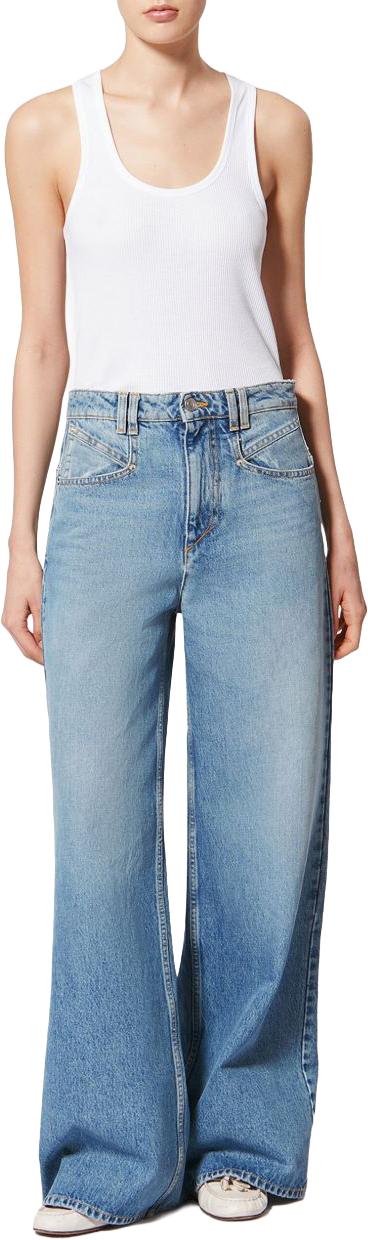 26FW 이자벨마랑 데님 팬츠 PA0052FBD1H02I30LU BLUE - ISABEL MARANT