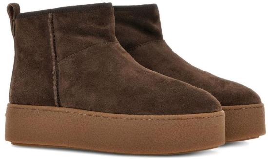 25FW 호간 부츠 HXW6980FT50BTMS610 BROWN - HOGAN