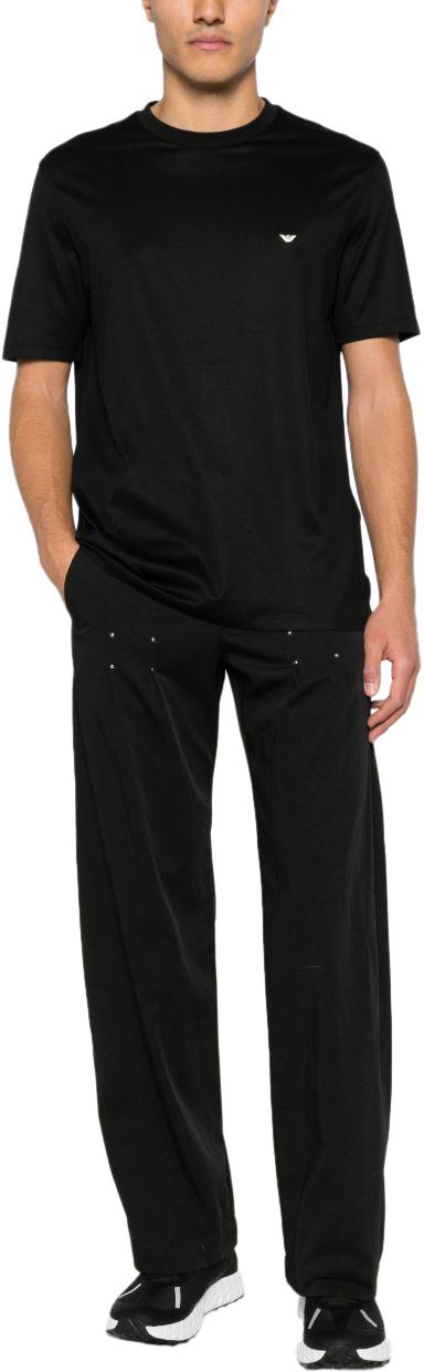 26SS 엠포리오 아르마니 반팔 티셔츠 EM004592AF13747UC001 BLACK - EMPORIO ARMANI