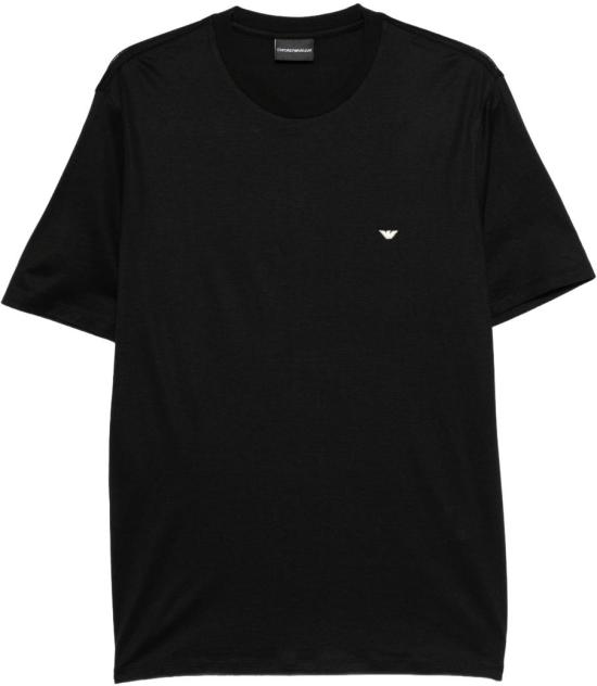 26SS 엠포리오 아르마니 반팔 티셔츠 EM004592AF13747UC001 BLACK