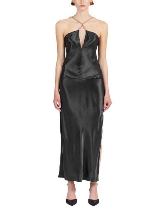  살바토레 페라가모 민소매 티셔츠 13C687770572006 BLACK - SALVATORE FERRAGAMO