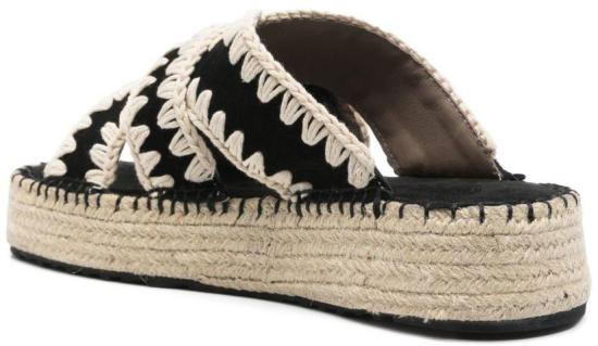 26SS 모우 뮬/슬리퍼 SW641003ABKWH BLACK - MOU