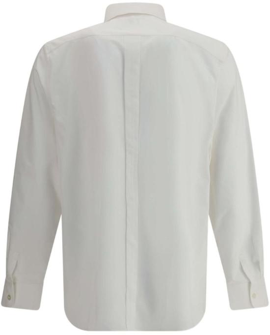 25FW 생로랑 긴팔 셔츠 826821Y2M039000 WHITE - SAINT LAURENT
