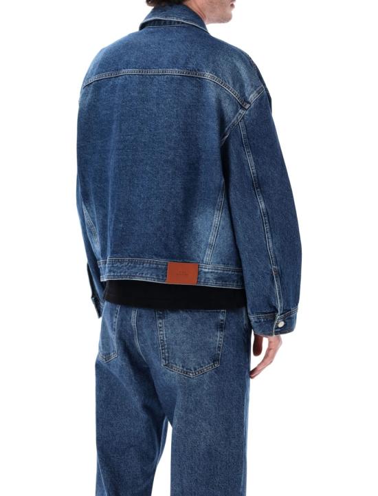 26SS 스튜디오 니콜슨 데님 자켓 SNM1299WWI Blue - STUDIO NICHOLSON