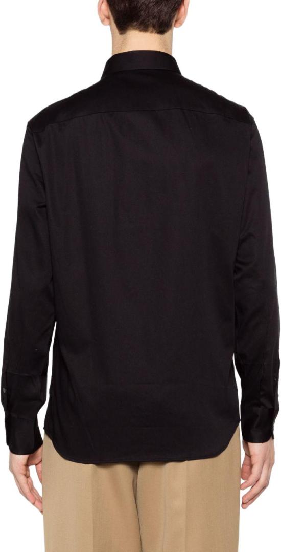 26SS 엠포리오 아르마니 긴팔 셔츠 EM005123AF23800UC001 BLACK - EMPORIO ARMANI