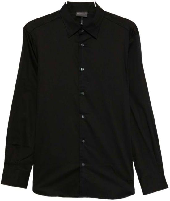 26SS 엠포리오 아르마니 긴팔 셔츠 EM005123AF23800UC001 BLACK