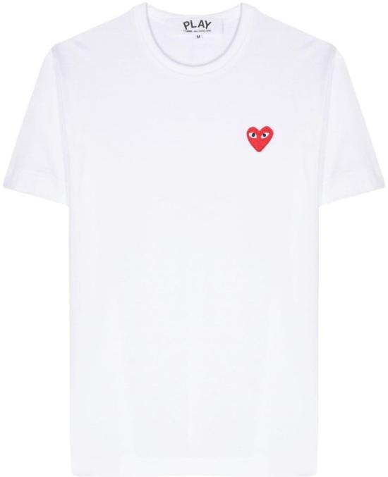 26SS 꼼데가르송 반팔 티셔츠 AXT1082 WHITE