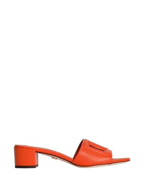 26FW 돌체앤가바나 DG 로고 카프스킨 슬라이더 CR1755 AY32980244 Orange