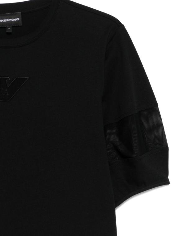 26SS 엠포리오 아르마니 스웨터 EW004390AF13318UC001 BLACK - EMPORIO ARMANI