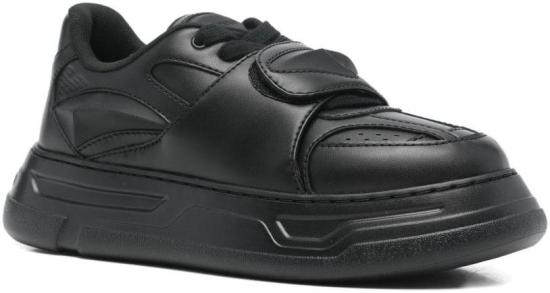 26SS 엠포리오 아르마니 스니커즈 EM005398AF17451UC001 BLACK - EMPORIO ARMANI