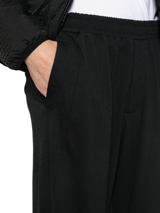 26SS 엠포리오 아르마니 스트레이트 팬츠 EM004748AF17659UC001 BLACK - EMPORIO ARMANI