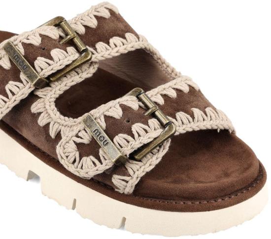 26SS 모우 뮬/슬리퍼 SW461005ADPBRO BROWN - MOU