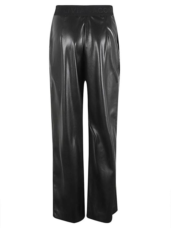 리비아나 콘티 가죽 팬츠 F3WT39Y690 BLACK - LIVIANA CONTI
