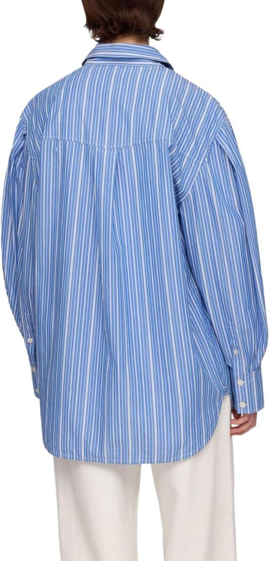26FW 가니 셔츠 A1140007ZWF BLUE - GANNI
