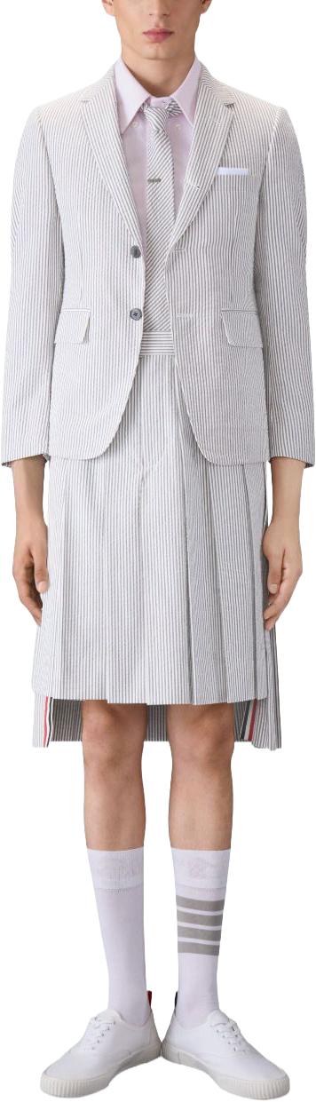 26SS 톰브라운 옥스포드 숏 슬리브 셔츠 MWS239EF0313680 PINK - THOM BROWNE