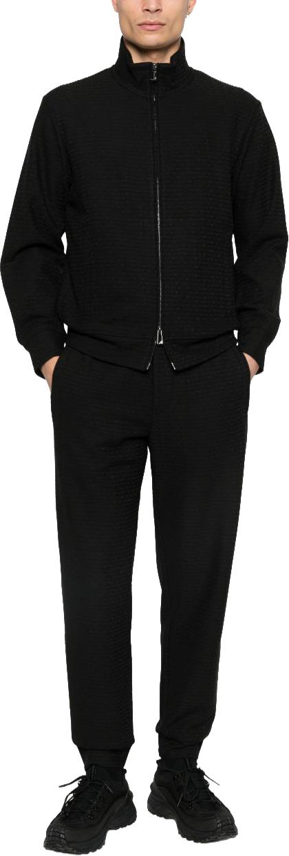 26FW 엠포리오 아르마니 집업 니트 EM004534AF13700FC293 BLACK - EMPORIO ARMANI