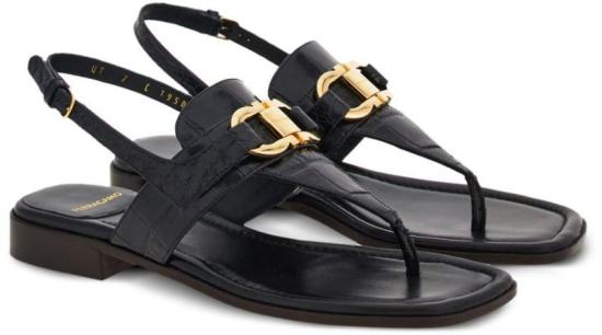  살바토레 페라가모 샌들 01G998769216001 BLACK - SALVATORE FERRAGAMO