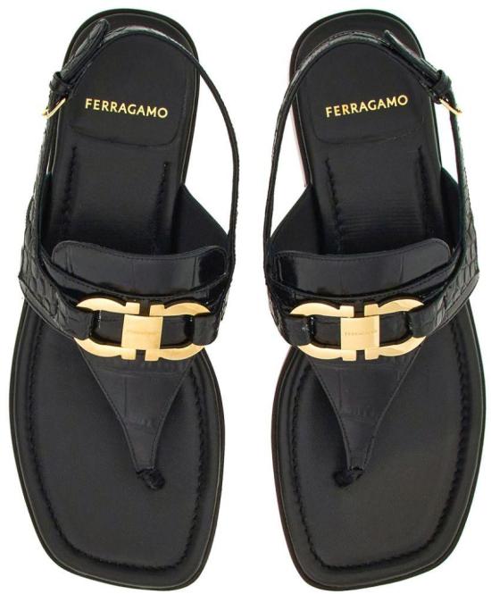  살바토레 페라가모 샌들 01G998769216001 BLACK - SALVATORE FERRAGAMO