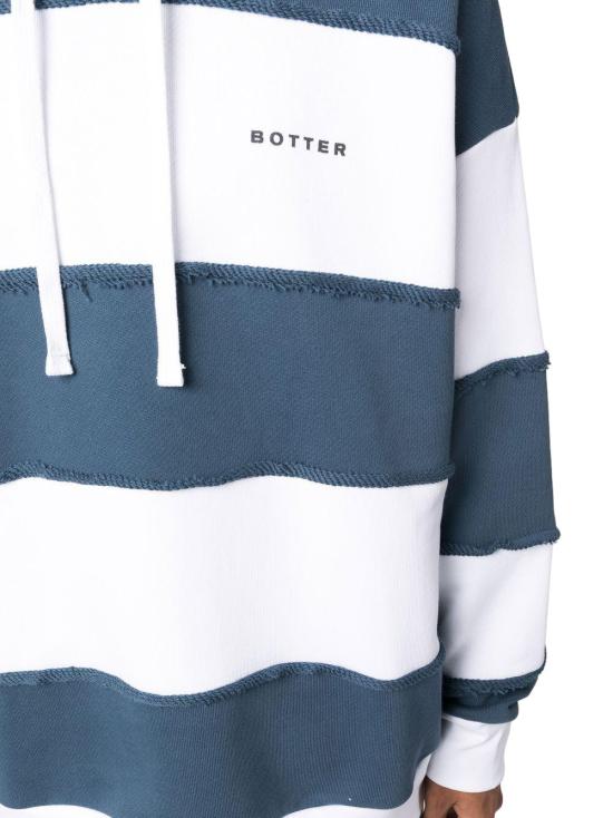  보터 후드 티셔츠 6017J006WHITENAVY - BOTTER