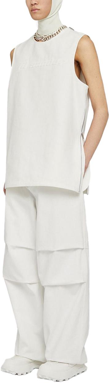  질샌더 스트레이트 팬츠 J21KA0163J46463102 WHITE - JIL SANDER