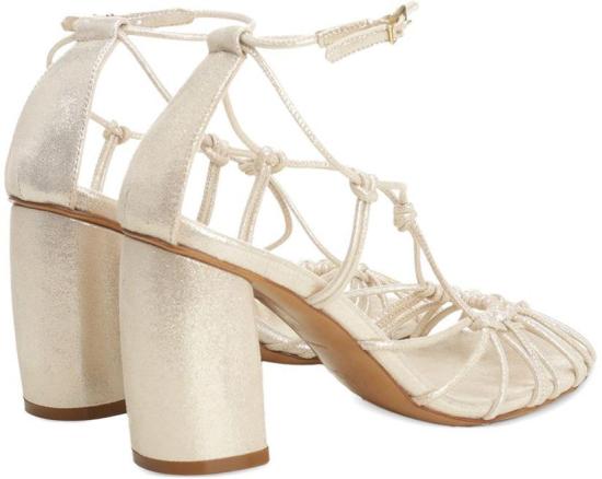 26SS 포르테포르테 샌들 14712MYSHOESPLATINO SILVER - FORTE FORTE