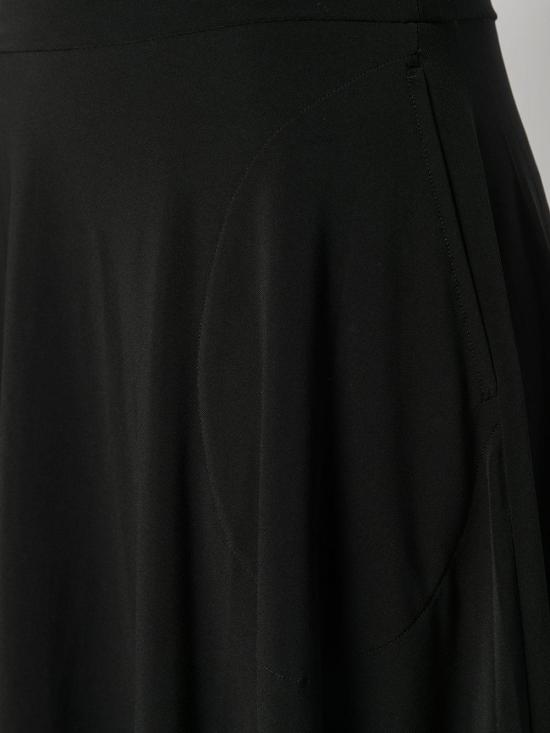 25SS 노마카말리 미디 스커트 KK329SPL014001 BLACK - NORMA KAMALI