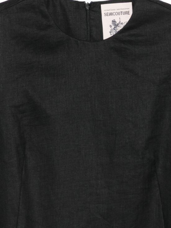 26SS 세미쿠튀르 숏 원피스 S6SN18Y690 BLACK - SEMI-COUTURE