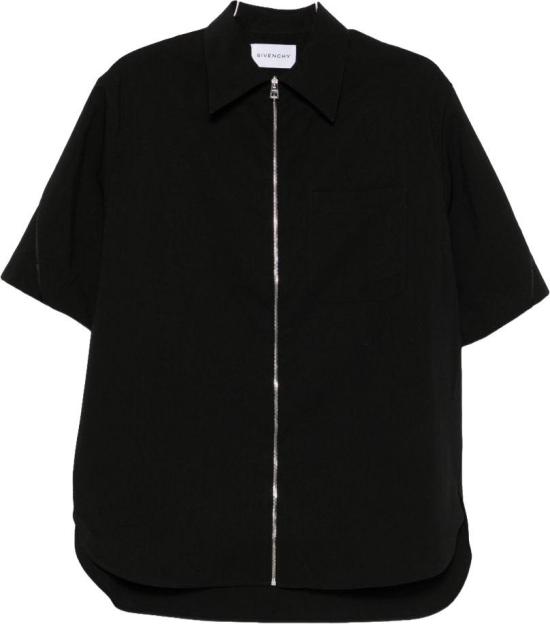 26SS 지방시 반팔 셔츠 BM618416E9001 BLACK