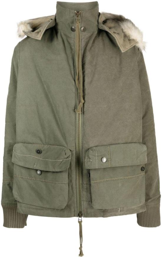  그렉로렌 패딩 GM027ARMY LIME