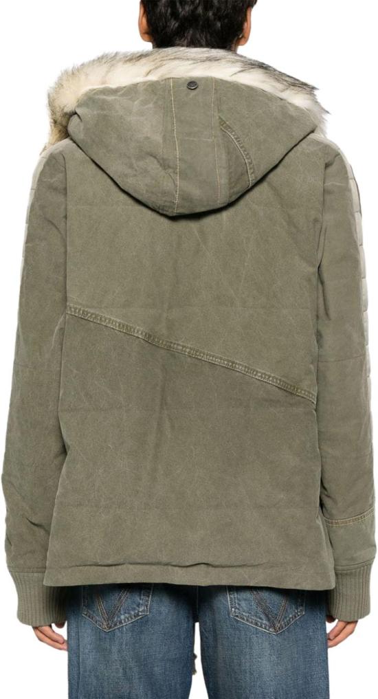  그렉로렌 패딩 GM027ARMY LIME - GREG LAUREN