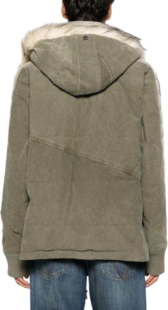  그렉로렌 패딩 GM027ARMY LIME - GREG LAUREN
