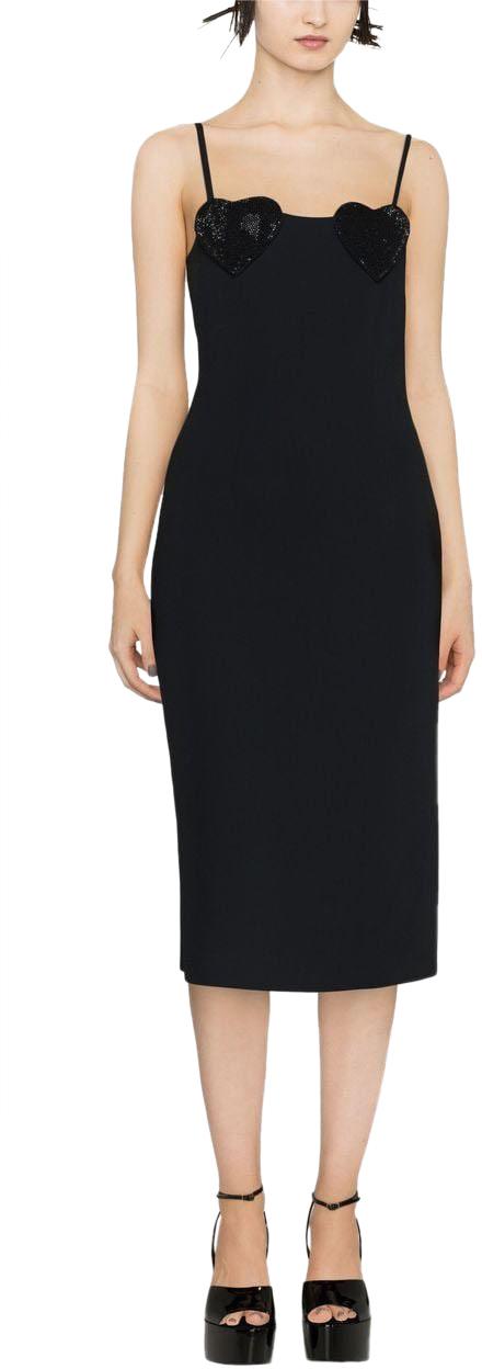  블루마린 미디 원피스 2A316AN0990 BLACK - BLUMARINE