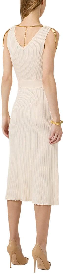 26SS 엘리자베타프랜치 미디 원피스 AM18S61E2193 WHITE - ELISABETTA FRANCHI